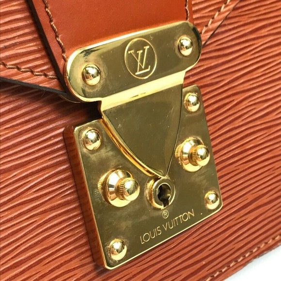 LOUIS VUITTON M52133 Epi Concord Business bag Hand Bag Epi Leather Brown - Picture 7 of 12